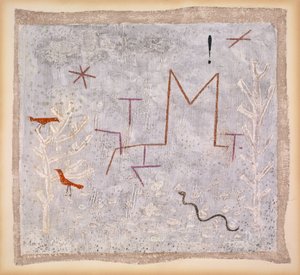 Bahçe Kapısı K by Paul Klee