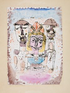 Yunan ve Barbarlar, 1920. by Paul Klee