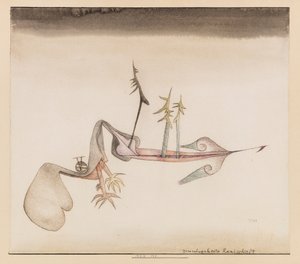 Zemin Büyülenmiş Manzara, 1924. by Paul Klee