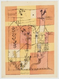 Hoffmannesk sahnesi, 1921. by Paul Klee