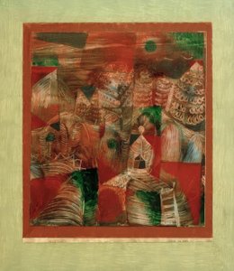 Dağda kulübe by Paul Klee