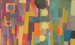 Kairouan tarzında, ılımlıya çevrildi. 1931 by Paul Klee