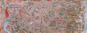 çiçek bahçesinde by Paul Klee