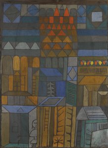 Yeni Başlayan Serinlik, 1937 by Paul Klee