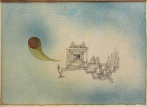 Jagdpavillon by Paul Klee