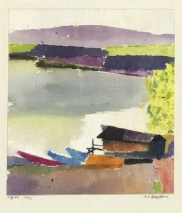 Küçük liman. 1914, 146 by Paul Klee