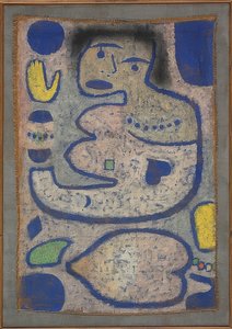 Yeni ayda aşk şarkısı. 1939 by Paul Klee