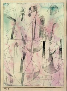 Küçük vapur fantezisi by Paul Klee