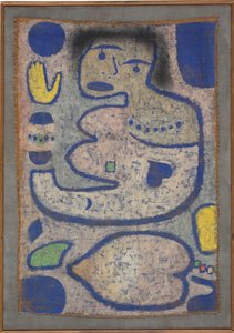 Yeni ayda aşk şarkısı, 1939. by Paul Klee