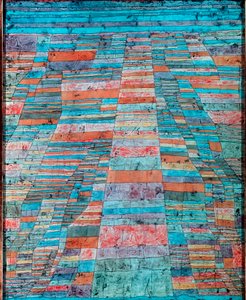 Ana yol ve yan yollar Tablo Paul Klee (1879-1940) 1929 Paz. 83x67 cm Köln, Ludwig Müzesi by Paul Klee
