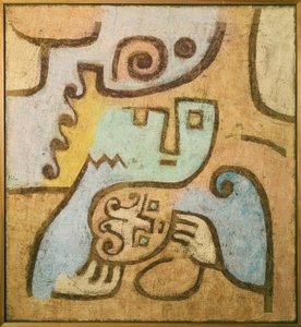 çocuklu anne by Paul Klee