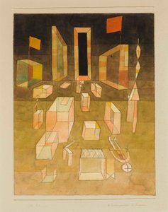 Uzayda Kompozisyonsuz, Uzayda Kompozisyonsuz, 1929. by Paul Klee