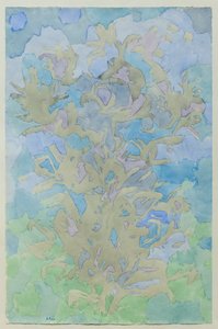 Zeytin ağacı (Ölbaum) by Paul Klee