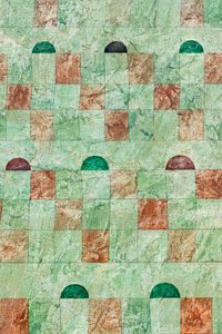 Dört bölümden oluşan saray by Paul Klee