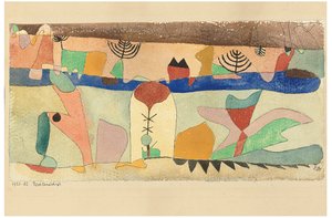 park manzarası by Paul Klee