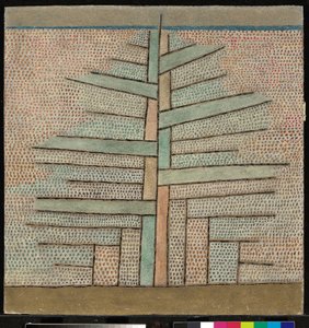 ""Çam"" (Çam ağacı) - Tablo, Paul Klee (1879-1940) by Paul Klee