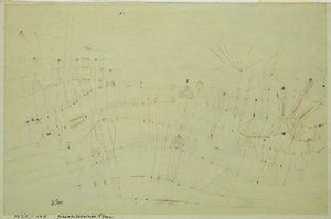 Tarih Öncesi Bitki Örtüsü by Paul Klee