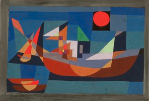 Duran Gemiler, 1927. by Paul Klee