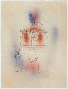 Komik Opera Şarkıcısı by Paul Klee