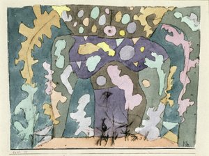 Küçük sahne seti by Paul Klee