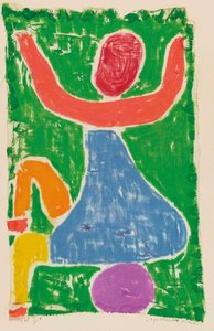 Çocuk oynayan çocuk, 1938. by Paul Klee