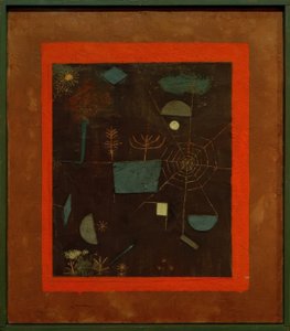 örümcek ağı by Paul Klee