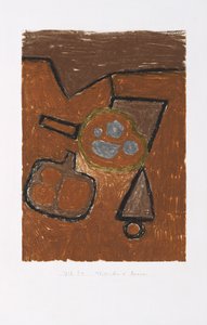 Kahverengi Natürmort by Paul Klee