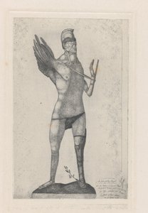 Kanatlı Kahraman, 1905. by Paul Klee