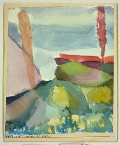 Yağmurda Deniz Kenarı by Paul Klee