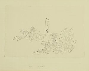Kule Saldırıya Dayanır by Paul Klee