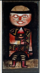 Komedyen (Resim by Paul Klee