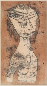 İç ışığın azizi, 1921. by Paul Klee