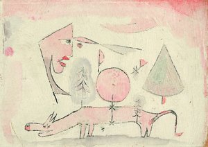 Utanmaz hayvan, 1920 by Paul Klee