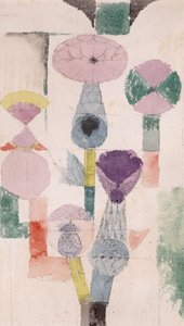 Devedikeni Çiçeği; distelblute by Paul Klee