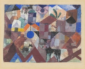 Tiergarten, 1918. by Paul Klee