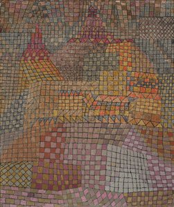 Kasaba Kalesi Kr.. by Paul Klee