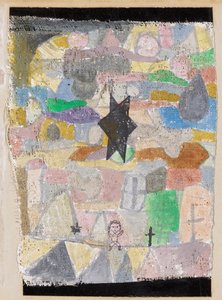 Bir Kara Yıldızın Altında, 1918. by Paul Klee