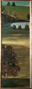 Aar vadisinin görünümü, İsviçre - Tablo by Paul Klee