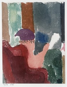 Menekşe kap by Paul Klee