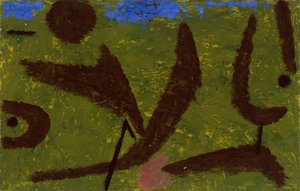 Chamonix'in Dibinde Ne Oldu? by Paul Klee