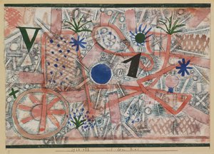 Tekerlek ile. by Paul Klee