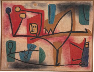 Kendini beğenmişlik coşkusu, 1939. by Paul Klee