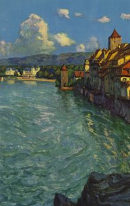 İsviçre Kaplıcaları: Rheinfelden (renkli taş) by Paul Kutscha