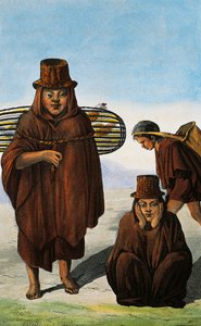 Kümes hayvanları satıcısı, dilenci ve işçi, Kolombiya, 1822 ve 1823 yıllarında Kolombiya Cumhuriyeti