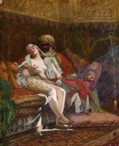 Favori (tuval üzerine yağlı boya) by Paul Louis Bouchard