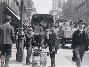 Cheapside'da Şerbet veya Su Satıcısı, 1893
