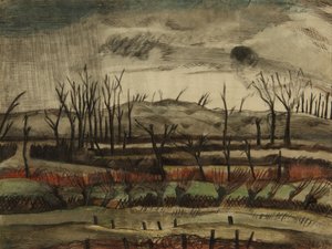 Issız Manzara, Ypres Salient by Paul Nash
