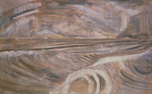 Dymchurch, c.1921 (tuval üzerine yağlı boya) by Paul Nash