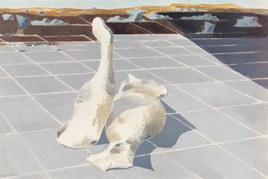 Öğleden Sonra Karşılaşma by Paul Nash
