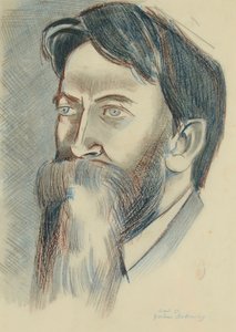 Gordon Bottomley Başkanı by Paul Nash